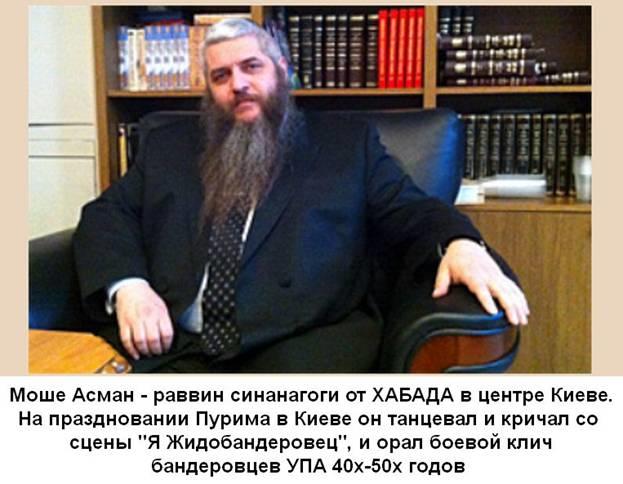 Моше Асман раввин синагоги Хабада в Киеве - Одесский Политикум