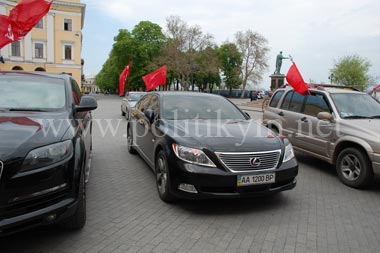 «Lexus LS 460» Евгения Царькова, который стоит около $100 тысяч - Одесский Политикум