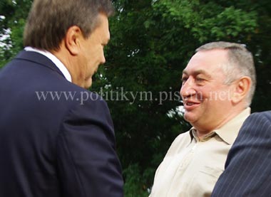 Виктор Янукович и Эдуард Гурвиц га стрелке в Одессе - Одесский Политикум
