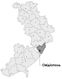 Карта Овидиопольского района - Одесский Политикум