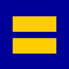 Флаг американской организации ЛГБТ – «Кампания за права человека» - Одесский Политикум
