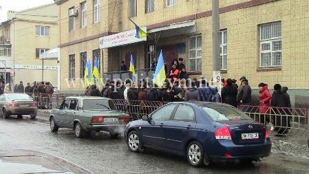 На пятачок возле горотдела милиции пришли 20-40 котовчан - Одесский Политикум